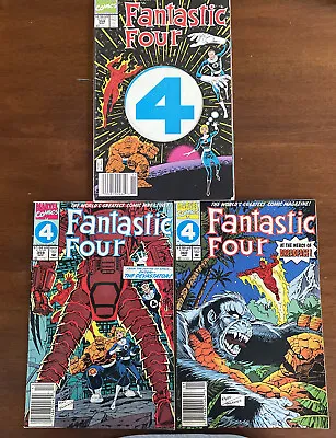 Buy Fantastic Four 358 359 360 Marvel Comics 1991 And 1992 • 12.64£