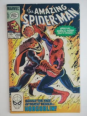 Buy Marvel Comics Amazing Spider-Man #250 Classic John Romita, Jr. Cover VF- 7.5 • 23.12£
