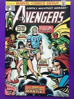 Buy Avengers #123 Nm 9.4 High Grade Bronze Age Marvel • 59.37£