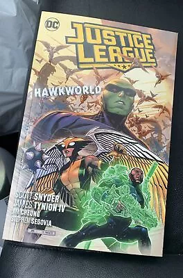 Buy DC Comics JUSTICE LEAGUE Vol. 3: HAWKWORLD Trade Paperback TPB • 7.21£