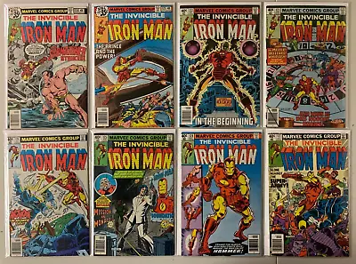 Buy Iron Man Lot #120-128 Demon In A Bottle Marvel 9 Diff 1st Series 6.0 FN (1979) • 157.69£