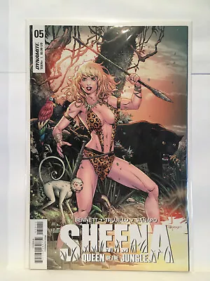Buy Sheena Queen Of The Jungle #5 (2017) NM- 1st Print Dynamite Comics • 3.50£