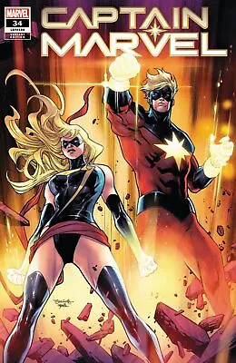 Buy Captain Marvel #34 Stephen Segovia Variant (12/1/21) • 6.42£