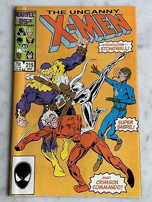 Buy Uncanny X-Men #215 VF/NM 9.0 - Buy 3 For Free Shipping! (Marvel, 1987) AF • 5.93£