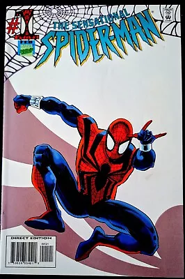 Buy SENSATIONAL SPIDER-MAN #1 VF/NM Marvel Rare Camelot VARIANT COVER Mysterio Story • 7.49£