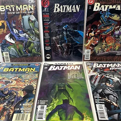 Buy Batman Annual Lot Of 6 (DC) • 9.46£