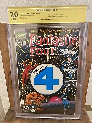 Buy Fantastic Four 358 7.0 Signed Tom Defalco 🔑  • 55.60£