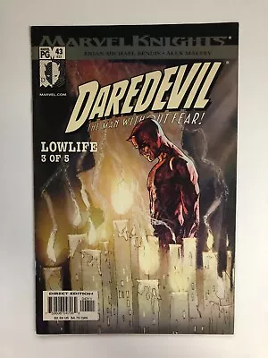 Buy Marvel Knights: Daredevil: The Man Without Fear! #43 - Brian Bendis - 2003 • 3.56£