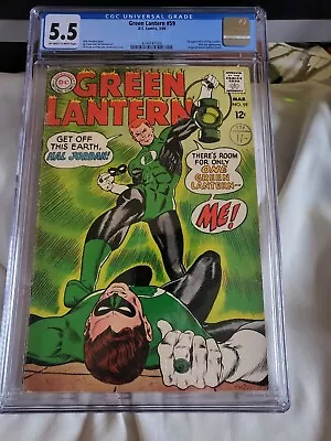 Buy Green Lantern #59  1st Guy Gardner CGC 5.5 FN- DC Comics March 1968  • 399£