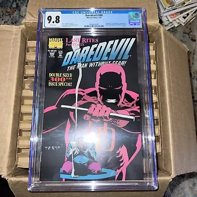 Buy Daredevil #300 CGC 9.8 From Jan 1992 Kingpin & J. Jonah Jameson Appearance ID • 59.92£