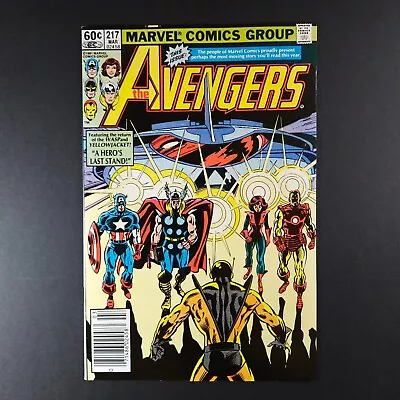 Buy Avengers #217 | Marvel 1982 | VF+ • 2.69£