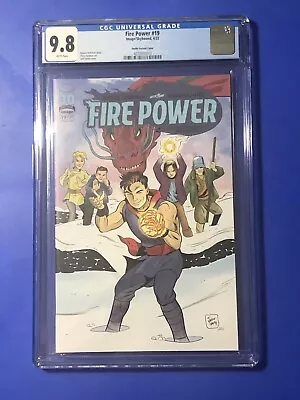 Buy Fire Power 19 CGC 9.8 1st Master Shun Jeff Smith Bone Variant Kirkman Comic 2021 • 94.87£