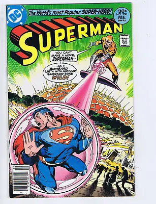 Buy Superman #308 DC Pub 1977 This Planet Is Mine! Neal Adams Cover • 16.01£
