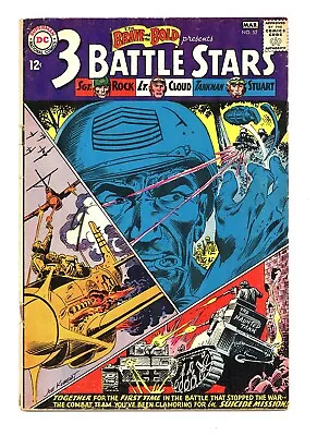Buy Brave And The Bold #52 2.0  3 Battle Stars  Joe Kubert Art Ow Pgs 1964 B • 28.02£