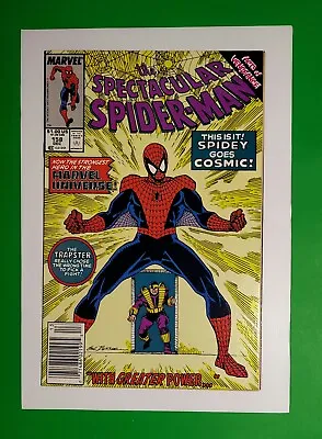 Buy Spectacular Spider-Man #158 Marvel Comics 1989 1st Cosmic Spidey • 7.92£