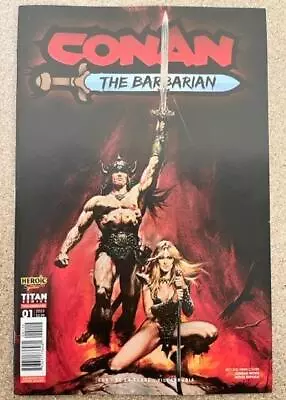 Buy Conan Barbarian #1 Schwarzenegger Movie Novel Replica Comic • 12.85£