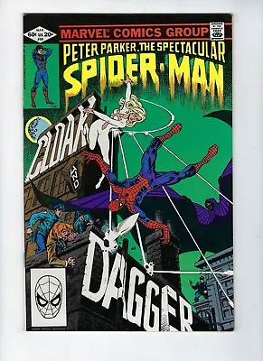 Buy SPECTACULAR SPIDER-MAN # 64 (1st Appearance CLOAK AND DAGGER, Mar 1982) VF • 64.95£