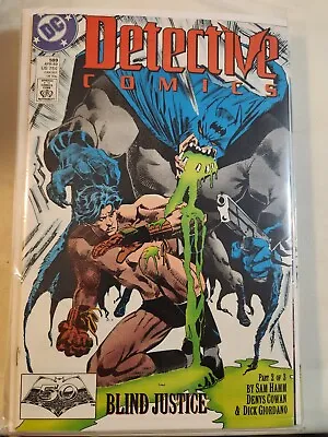 Buy Detective Comics #599 1989 DC COMIC BOOK 9.2-9.4 AVG V29-28 • 14.38£