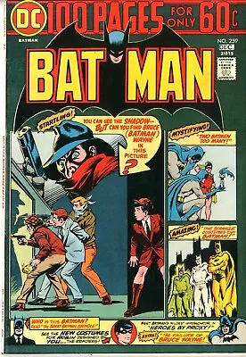 Buy Batman  # 259    VERY FINE NEAR MINT     Dec. 1974   Shadow Cover & App.   See P • 114.64£