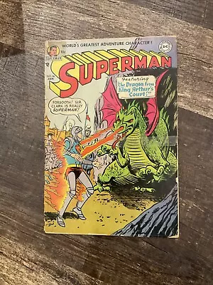 Buy Superman # 86 (DC Comics 1954) Golden Age! Dragon From King Arthur’s Court! GD • 118.59£