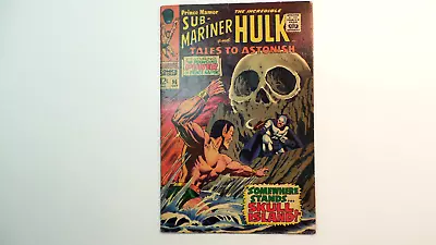 Buy Tales To Astonish 96  Namor Submariner /hulk  High Evolutionary  Silver Age 1967 • 11.06£