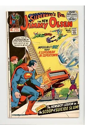 Buy Superman's Pal, Jimmy Olsen 147 F/VF Scoop Of Suicide Slum! 1972 • 5.46£