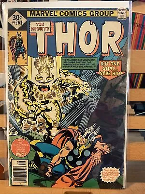 Buy Marvel Comics Group The Mighty THOR #263 (1977) • 4.79£