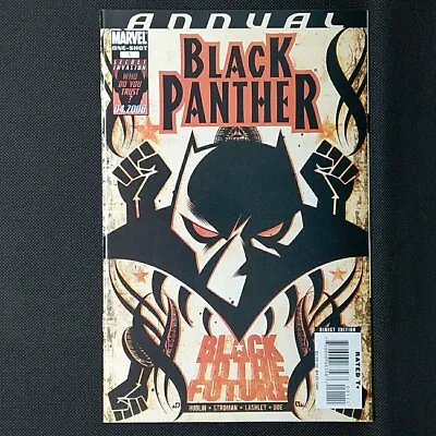 Buy Black Panther Annual #1 Marvel 2008 1st App. Of Shuri As Black Panther VFNM 9.0 • 23.83£