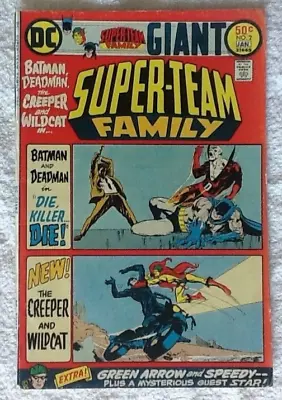 Buy DC Comics Giant Super-Team Family #2 (Batman) - 1975 - Good+ Condition • 7£