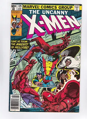 Buy Uncanny X-Men 129 (1980) Newsstand VF 8.0 1st Kitty Pryde/Emma Frost/Shaw Cameo • 150.43£