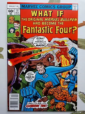 Buy WHAT IF  #11 (1977 Series) - Marvel Bullpen Became Fantastic Four - VF/NM To NM- • 14£