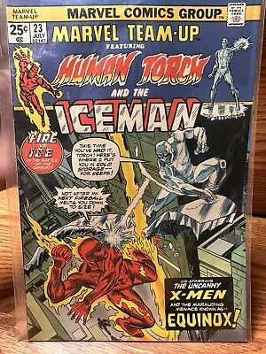 Buy Marvel Team-Up #23  July (02147) The Human Torch And Iceman • 12.03£