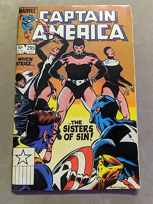 Buy Captain America #295, Marvel Comics, 1984, Sisters Of Sin, FREE UK POSTAGE • 7.49£