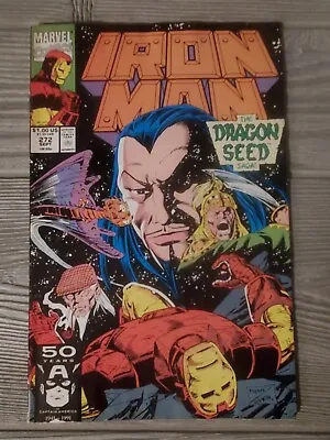 Buy Marvel Comics Iron Man #272 (Sep. 1991)  Mandarin Fing Fang Foom • 4.74£