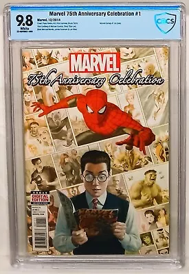 Buy MARVEL 75th Anniversary Celebration #1 CBCS 9.8 Stan Lee Marvel Comics MCU • 101.57£