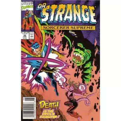 Buy Doctor Strange: Sorcerer Supreme #30 In NM Minus Condition. Marvel Comics [q| • 7.72£