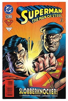 Buy Superman: The Man Of Steel #53 : NM- :  The Game  • 1.75£