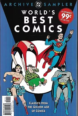 Buy DC ARCHIVE SAMPLER - WORLD'S BEST COMICS - Back Issue (S) • 4.99£