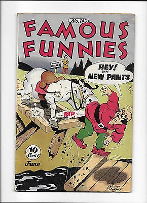 Buy Famous Funnies #143  [1946 Vg+]  Buck Rogers Story Inside! • 15.08£