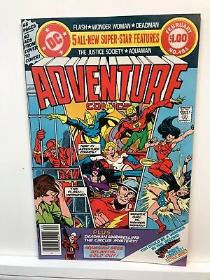 Buy Adventure Comics  # 461   NEAR MINT   January 1979    Justice Society Begins • 59.96£