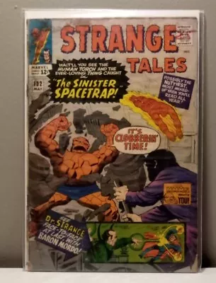 Buy STRANGE TALES #132 Fantastic Four Thing Human Torch Dr. Strange Dormammu (1965) • 6.43£
