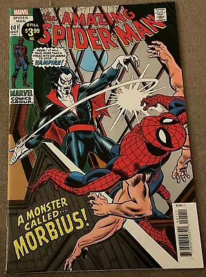 Buy The Amazing Spider-man # 101 Morbius  Facsimile Edition Of 1963 Comic Like New • 2£