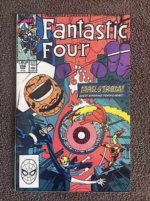 Buy FANTASTIC FOUR #338 (Marvel, 1990) Iron Man, Thor & Death's Head • 6.36£