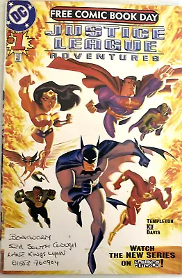 Buy Justice League Adventures # 1. Free Comic Day Edition.  Dc Comics. June 2002. • 3.49£