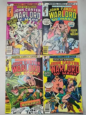 Buy John Carter: Warlord Of Mars #2 #3 #4 #5 Marvel 1977 Comic Books • 12.74£