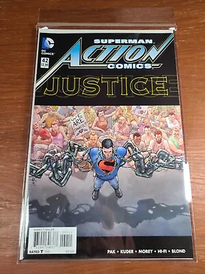 Buy Superman Action Comics #42 (New 52 DC Comics) 1st Print NM/ M Bagged/ Boarded • 5.99£
