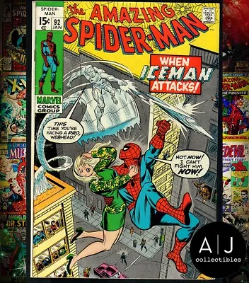 Buy Amazing Spider-Man #92 VG/FN 5.0 1971 • 31.90£