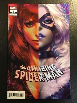 Buy Amazing Spider-Man 1 Variant Artgerm KEY 1st App JOHN Mary Jane V 6 LGY 895 • 11.87£