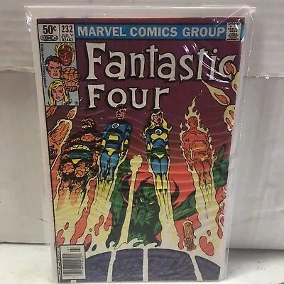 Buy 1981 Fantastic Four #232 1st John Byrne STORY/ART 1st Elements Of Doom • 6£