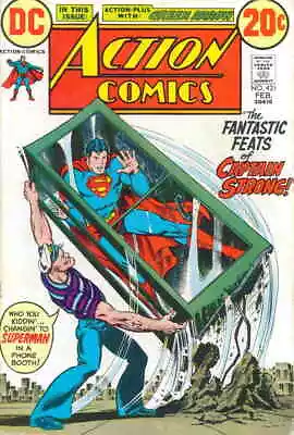 Buy Action Comics #421 FN; DC | 1st Appearance Captain Strong - Superman - We Combin • 35.56£